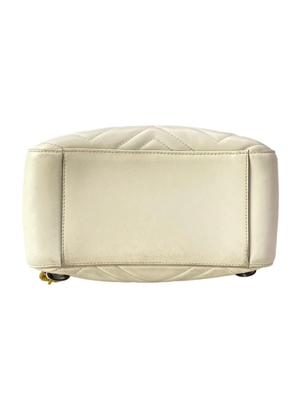 Gucci Backpack GG Marmont Ivory Leather